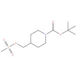 Tert Butyl 4-((methylsulfonyloxy)methyl) piperidine-1-carboxylate