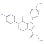 Apixaban Impurity 4
ethyl 6-(4-aminophenyl)-1-(4-methoxyphenyl)-7-oxo-4,5,6,7-
tetrahydro-1H-pyrazolo[3,4-c]pyridine-3-carboxylate