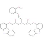 1,1'-[[2-(2-methoxyphenoxy)ethyl]nitrilo]bis[3-(9H-carbazol-4-yloxy)propan-2-ol]