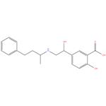 Labetalol EP Impurity A         2-hydroxy-5-((S)-1-hydroxy-2-(((S)-4-phenylbutan-2-yl)amino)ethyl)benzoic acid