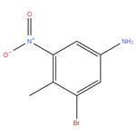 3-Bromo-4-methyl-5-nitro aniline