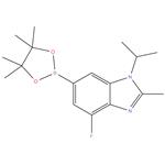 4-Fluoro-1-isopropyl-2-methyl-6-(4,4,5,5-tetramethyl-[1,3,2]dioxaborolan-2-yl)-1H-benzoimidazole