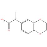 2- ( 2,3 - dihydrobenzo [ b ] [ 1,4 ] dioxin - 6 - yl ) propanoic acid