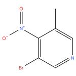 Pyridine, 3-​bromo-​5-​methyl-​4-​nitro-