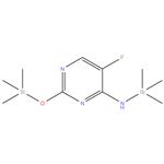 5 - fluoro - N- ( trimethylsilyl ) -2 - ( ( trimethylsilyl ) oxy ) pyrimidin - 4 - amine