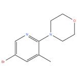 5-Bromo-3-methyl-2-(morpholino)pyridine