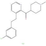 1-N-Methyl-4-Piperdinyl-3-[2-(3-Chlorophenyl)Ethyl]-Pyridinyl-2-Methanone Hydrochloride