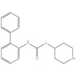 4-Piperidyl n-(2-biphenyl)carbamate