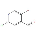 2-chloro-5-bromo-pyridine-4-carboxaldehyde