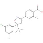 4-(5-(3,5-dichlorophenyl)-5-(trifluoromethyl)-4,5-dihydroisoxazol-3-yl)-2-methylbenzoic acid