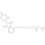 tert-butyl (2-(2-((2-(2,6-dioxopiperidin-3-yl)-1,3-dioxoisoindolin-4-yl)amino)ethoxy)ethyl)carbamate