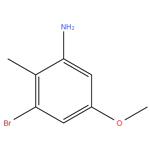 3-bromo-5-methoxy-2-methyl aniline