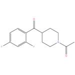 1-(4-(2,4-difluorobenzoyl)piperidin-1-yl)ethanone