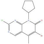 6-Bromo-2-chloro-8-cyclopentyl-5-methylpyrido[2,3-d]pyrimidin-7(8H)-one