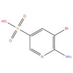 6 - amino - 5 - bromopyridine - 3 - sulfonic acid