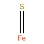 Ferrous sulphide fused sticks