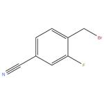 4-(Bromomethyl)-3-
fluorobenzonitrile