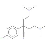 2-(4-Chlorophenyl)-4-(dimethylamino)-2-(2-(dimethylamino)ethyl)butanenitrile