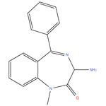 3-Amino-1-methyl-5-phenyl-1,3-dihydro-2H-1,4-benzodiazepin-2-one