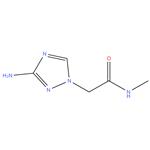 2- ( 3 - amino - 1H - 1,2,4 - triazol - 1 - yl ) -N - methylacetamide