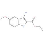 ethyl 3 - amino - 5 - methoxy - 1H - indole - 2 - carboxylate