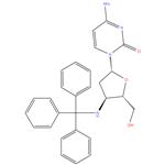 | 3 ' - NH - trityl - 2 ' , 3 ' - dideoxycytidine