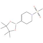 1- ( methylsulfonyl ) -4- ( 4,4,5,5 - tetramethyl - 1,3,2 - dioxaborolan - 2 - yl ) -1,2,3,6 - tetrahydrop