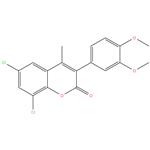 6,8-Dichloro-3(3,4-Dimethoxyphenyl)-4-Methylcoumarin