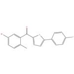 (5-Bromo-2-methyl-phenyl)-[5-(4-fluoro-phenyl)-thiophen-2-yl]-methanone