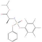 N-[(S)-(2,3,4,5,6-pentafluorophenoxy)phenoxyphosphinyl]-L-alanine 1-Methylethyl ester