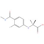 2-(3-Fluoro-4-methylcarbamoyl-phenylamino)-2-methyl-propionic acid