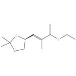 Ethyl (2E)-3-[(4S)-2,2-dimethyl-1,3-dioxolan-4-yl]-2- methylprop-2-enoate