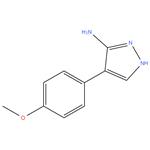 3-AMINO-4-(4-METHOXY PHENYL)PYRAZOLE