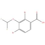 2,4-Dibromo-3-(difluoromethoxy)benzoic acid