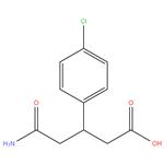 5-amino-3-(4-chlorophenyl)-5-oxopentanoic acid