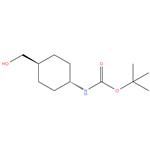 tert - butyl ( ( 1r , 4r ) -4- ( hydroxymethyl ) cyclohexyl ) carbamate