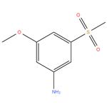 3-Methoxy-5-methylsulfonylaniline, 97%