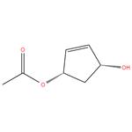 ( 1R , 4S ) -4 - hydroxycyclopent - 2 - en - 1 - yl acetate