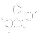 8-Bromo-3(4’-bromophenyl)-6-chloro-4-phenylcoumarin