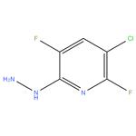 5-chloro-3,6-difluoro-2-hydrazinopyridine