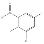 1-bromo-5-fluoro-2-methyl-3-nitrobenzene