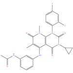 N-(3-((3-Cyclopropyl-1-(2-fluoro-4-iodophenyl)-6,8-dimethyl-2,4,7-trioxo-1,2,3,4,7,8-hexahydropyrido[2,3-d]pyrimidin-5-yl)amino)phenyl)acetamide