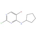 5-bromo-2-chloro-N-cyclopentylpyrimidin-4-amine