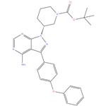 tert -butyl (R)-3-[4-Amino-3-(4-phenoxy-phenyl)-pyrazolo[3,4-d]pyrimidin-1-yl]-piperidine-1-carboxylate