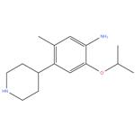 2-isopropoxy-5-methyl-4-(piperidin-4-yl)benzenamine