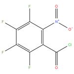 2,3,4,5 - tetrafluoro - 6 - nitrobenzoyl chloride