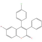 6-Bromo-4(4-Chloro Phenyl)-3-Phenyl Coumarin