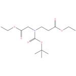 3-(tert-Butoxycarbonyl-ethoxycarbonylmethyl-amino)-propionic acid ethyl ester