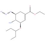 (3R,4R,5S)-ethyl 4-amino-5-azido-3-(pentan-3-yloxy)cyclohex-1-enecarboxylate