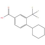 4-Cyclohexyl-3-(trifluoromethyl)benzoic acid